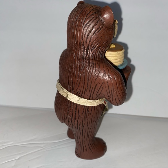 Vintage Midwest of Cannon Falls Randy Tate Brown Bear with Pancakes Breakfast - Picture 4 of 7